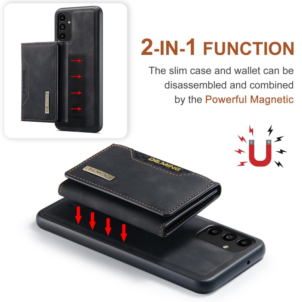 Coque Magnetic Card Slot Samsung Galaxy A13, Noir