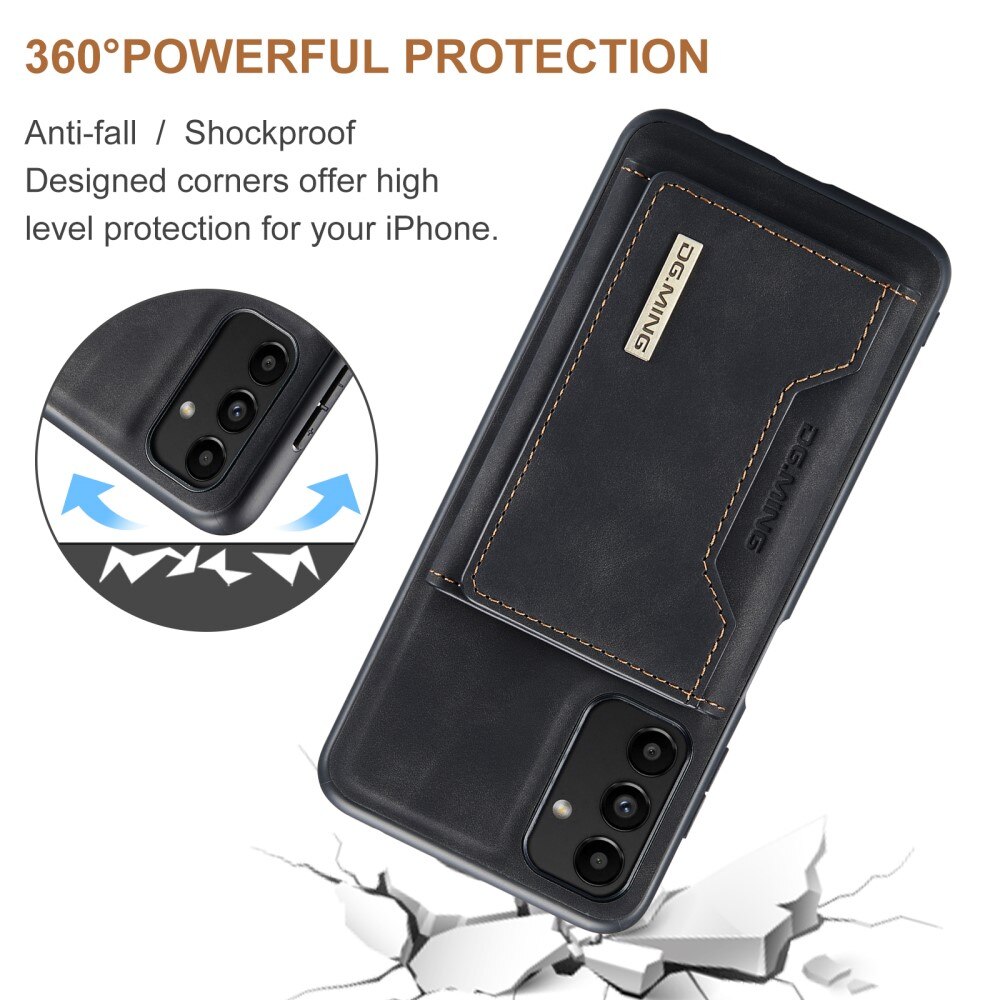 Coque Magnetic Card Slot Samsung Galaxy A13, Noir
