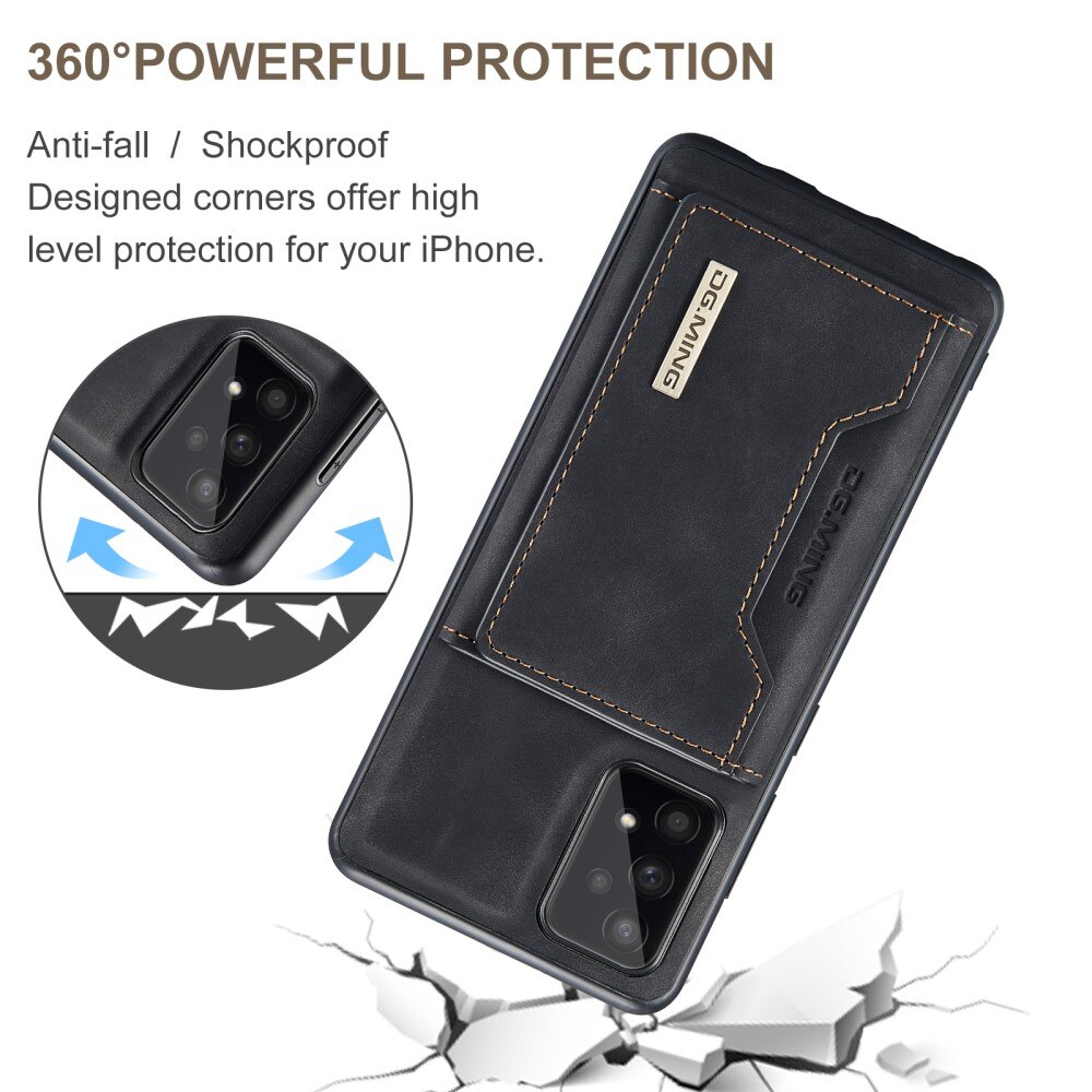 Coque Magnetic Card Slot Samsung Galaxy A53, Noir