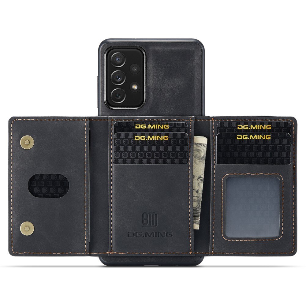 Coque Magnetic Card Slot Samsung Galaxy A33, Noir