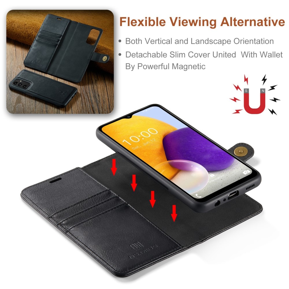 Étui portefeuille Magnet Wallet Samsung Galaxy A13 Black