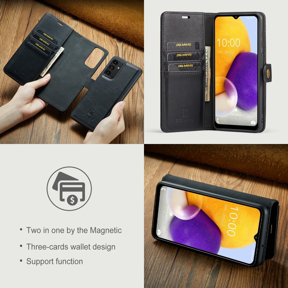 Étui portefeuille Magnet Wallet Samsung Galaxy A13 Black