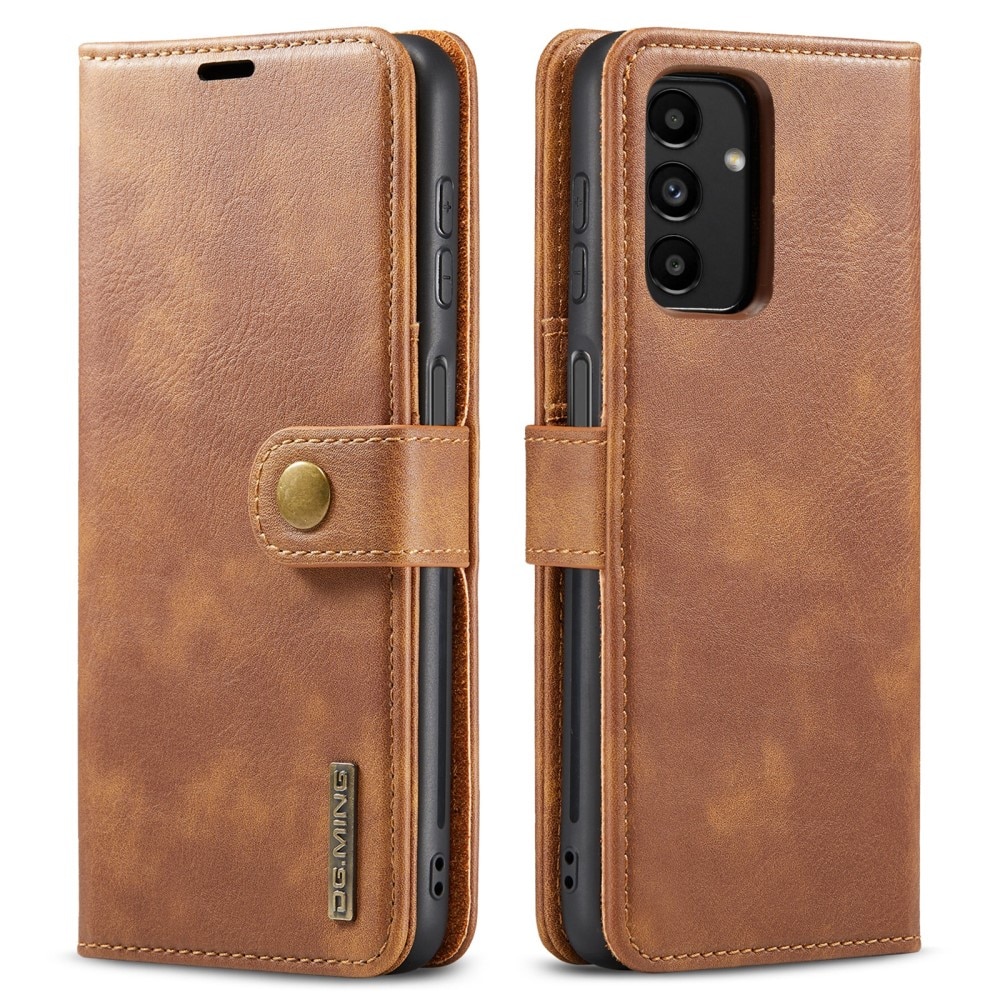 Étui portefeuille Magnet Wallet Samsung Galaxy A13, Cognac