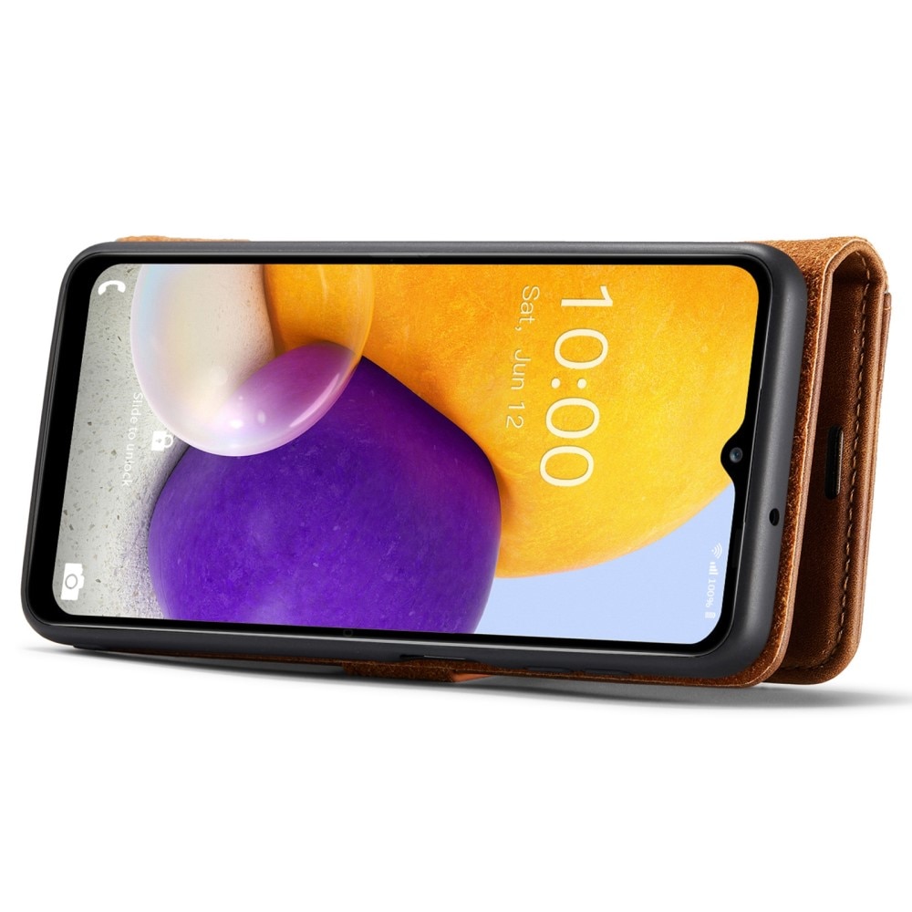 Étui portefeuille Magnet Wallet Samsung Galaxy A13 Cognac