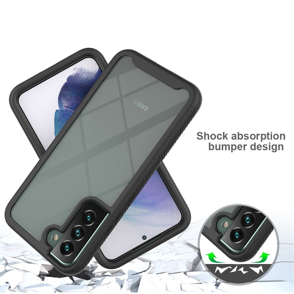 Coque de couverture complète Samsung Galaxy S22 Plus, Noir
