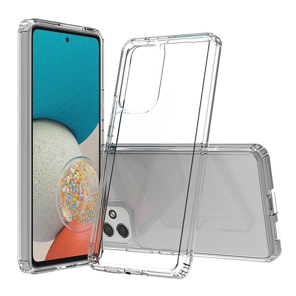 Coque hybride Crystal Hybrid pour Samsung Galaxy A53, transparent