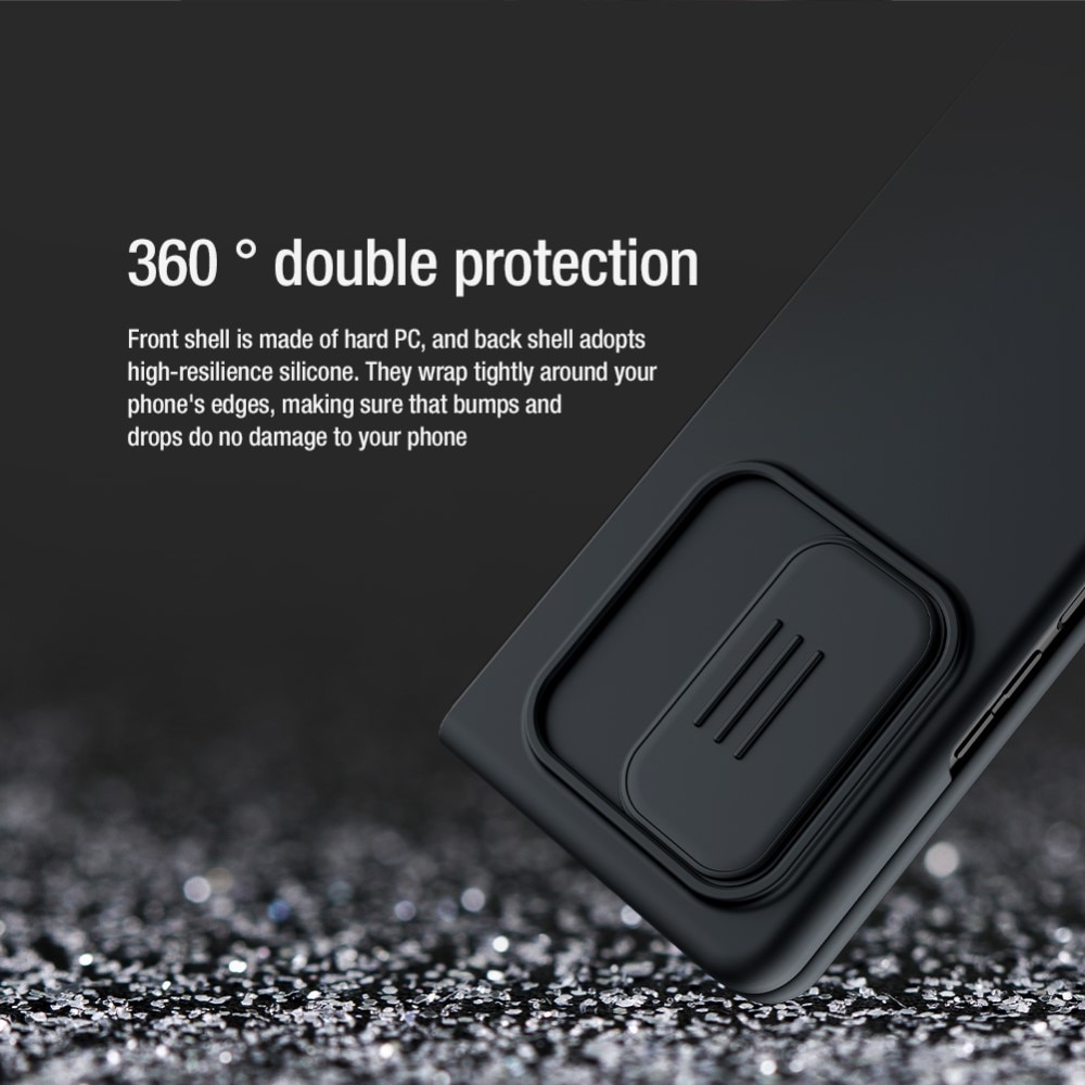 Coque Soft CamShield Samsung Galaxy Z Fold 3 Noir