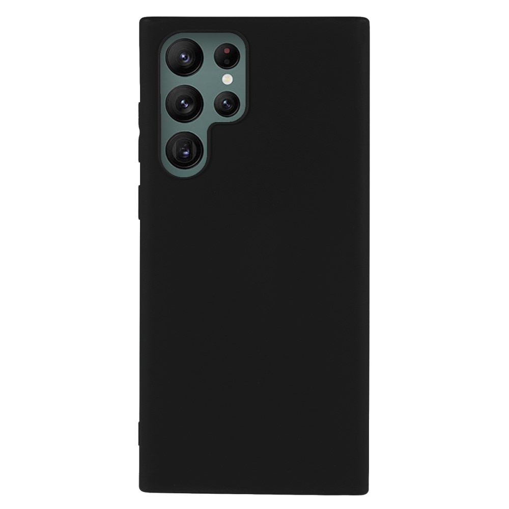 Coque TPU Samsung Galaxy S22 Ultra, Noir