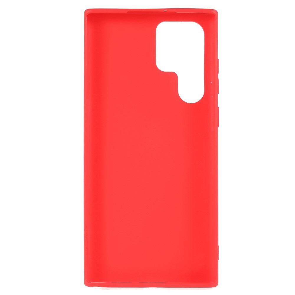 Coque TPU Samsung Galaxy S22 Ultra Rouge
