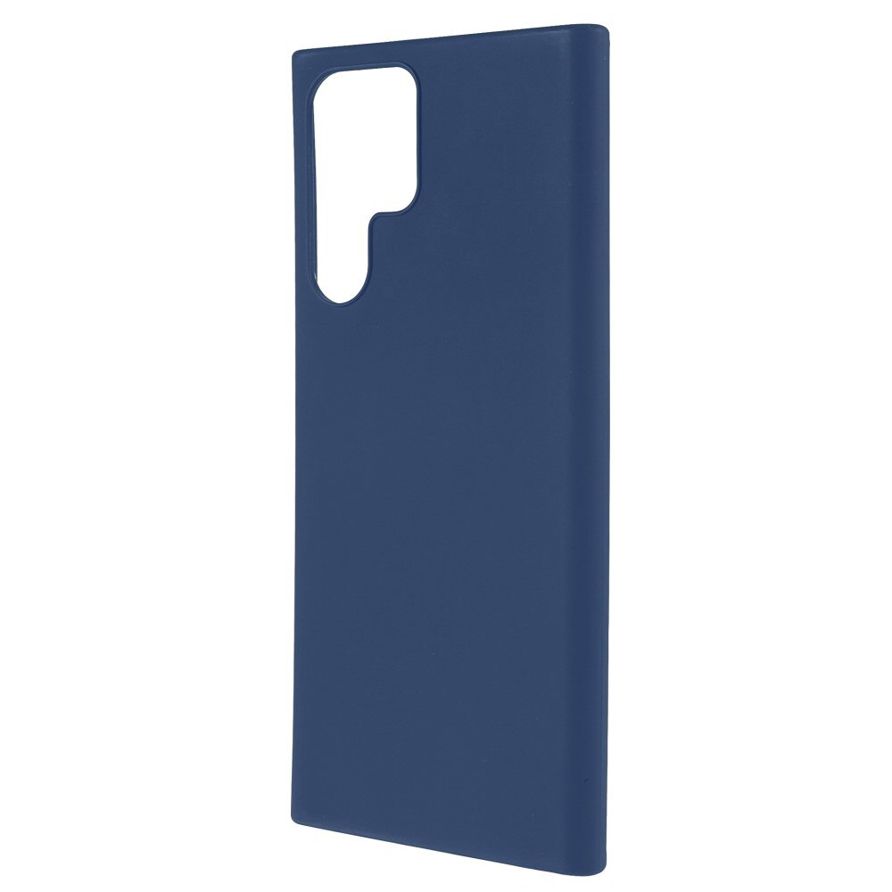 Coque TPU Samsung Galaxy S22 Ultra, Bleu