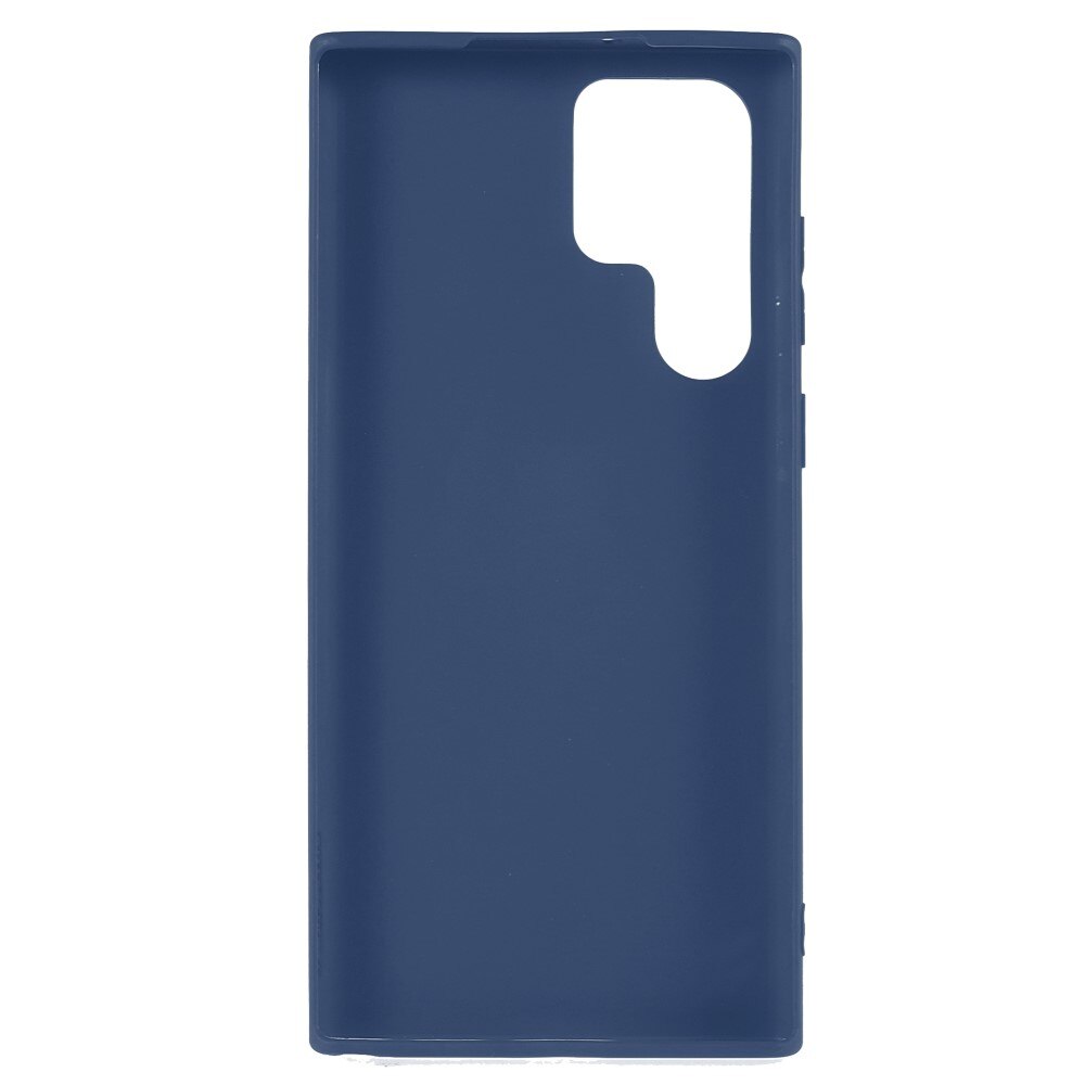 Coque TPU Samsung Galaxy S22 Ultra, Bleu