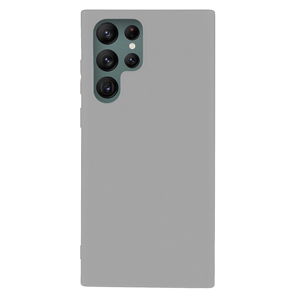 Coque TPU Samsung Galaxy S22 Ultra, Gris