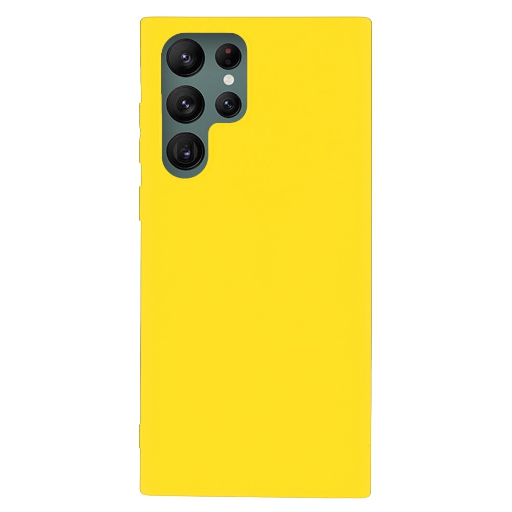 Coque TPU Samsung Galaxy S22 Ultra Jaune