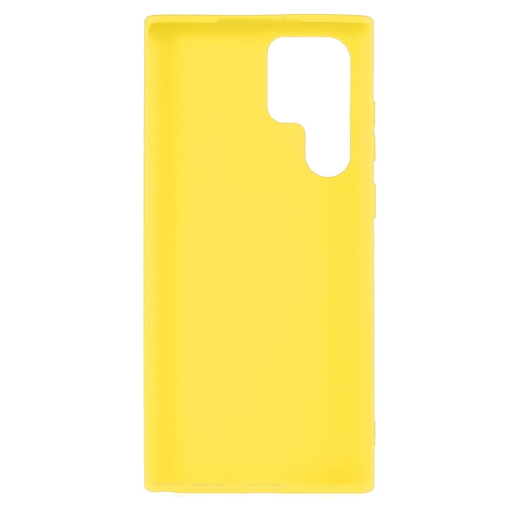 Coque TPU Samsung Galaxy S22 Ultra, Jaune