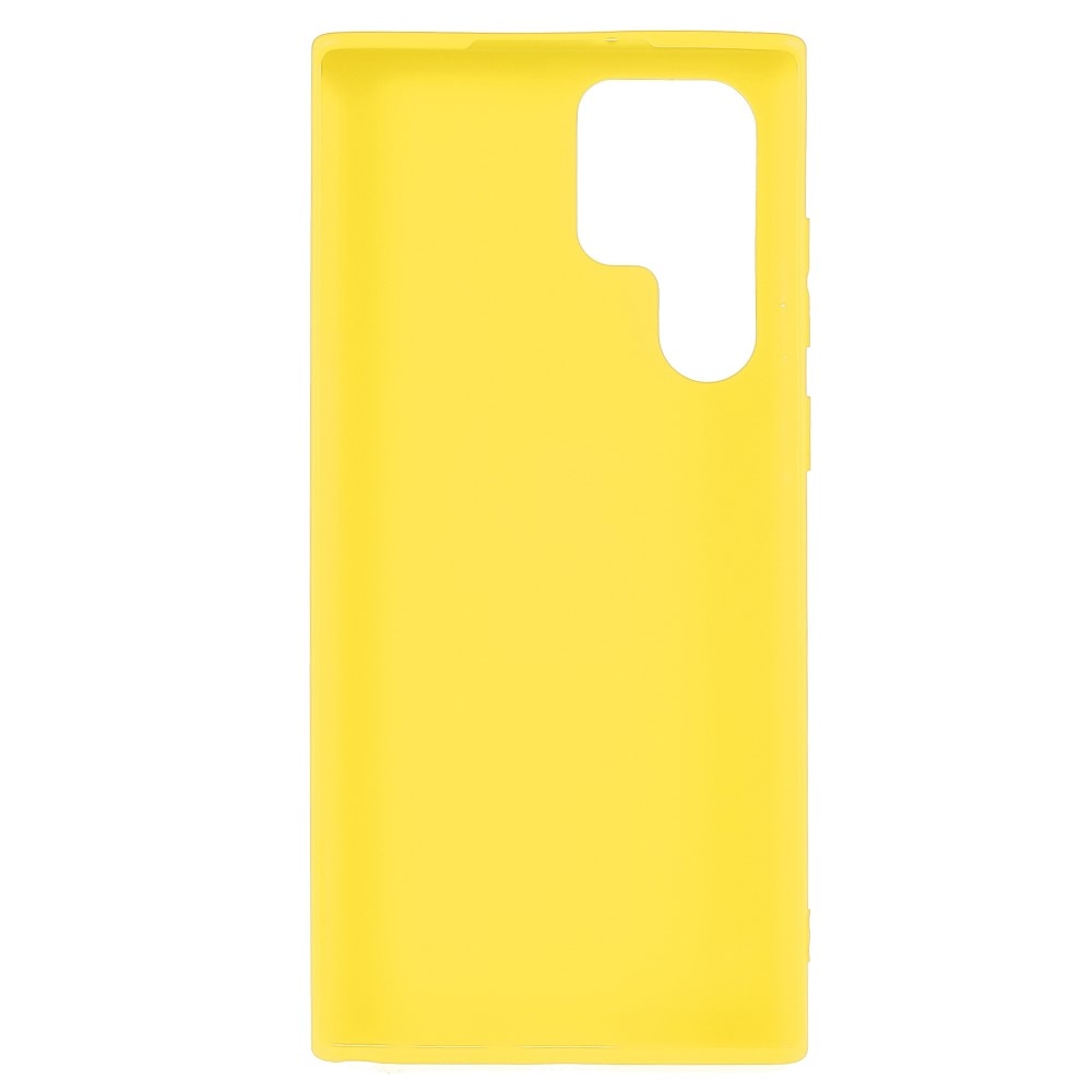 Coque TPU Samsung Galaxy S22 Ultra Jaune