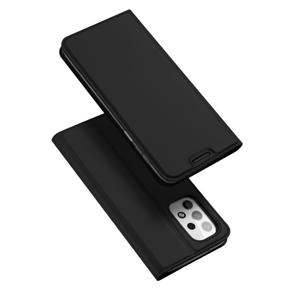 Étui portefeuille Skin Pro Series Samsung Galaxy A23, Noir
