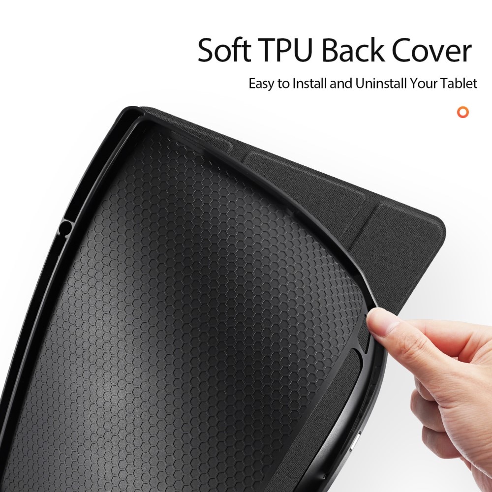 Coque Domo Tri-Fold Samsung Galaxy Tab S8 Ultra Black