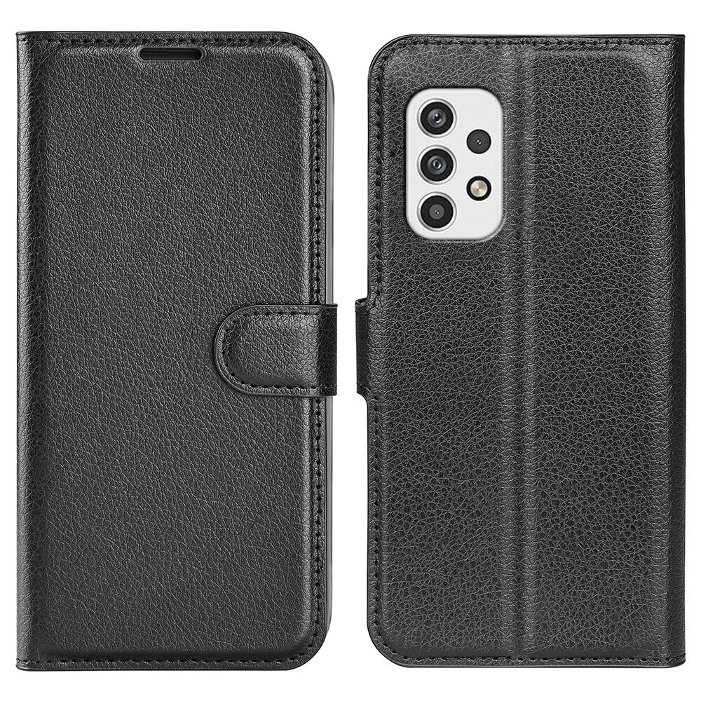 Coque portefeuille Samsung Galaxy A23, Noir