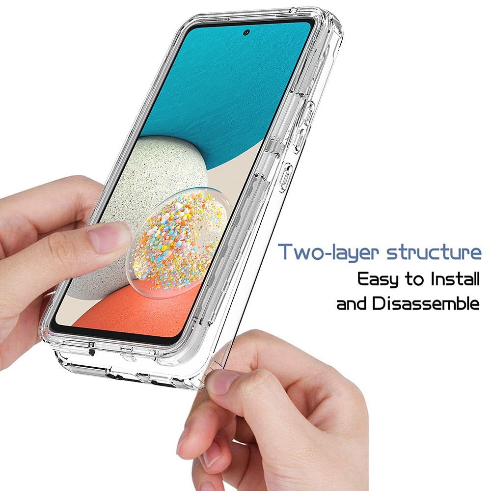 Coque de couverture complète Samsung Galaxy A53, Transparent