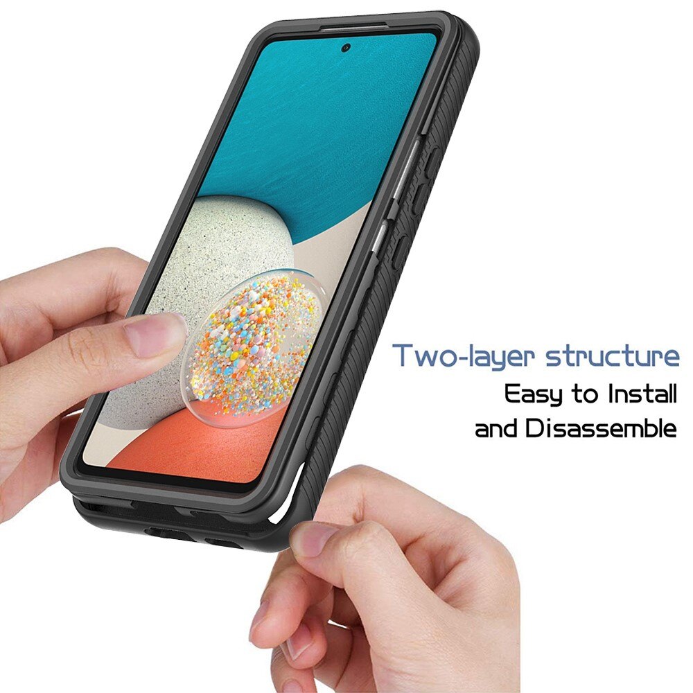 Coque de couverture complète Samsung Galaxy A53, Noir