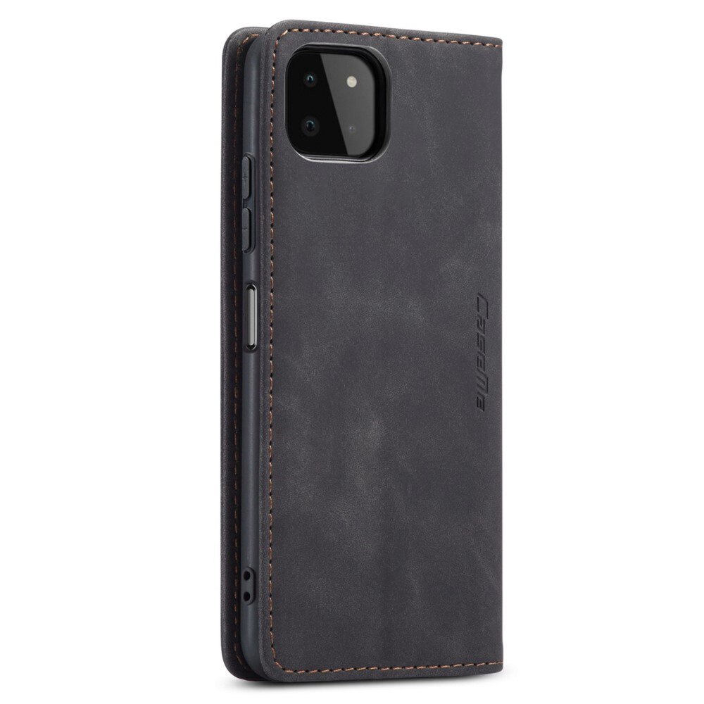 Étui portefeuille mince Samsung Galaxy A22 5G, Noir