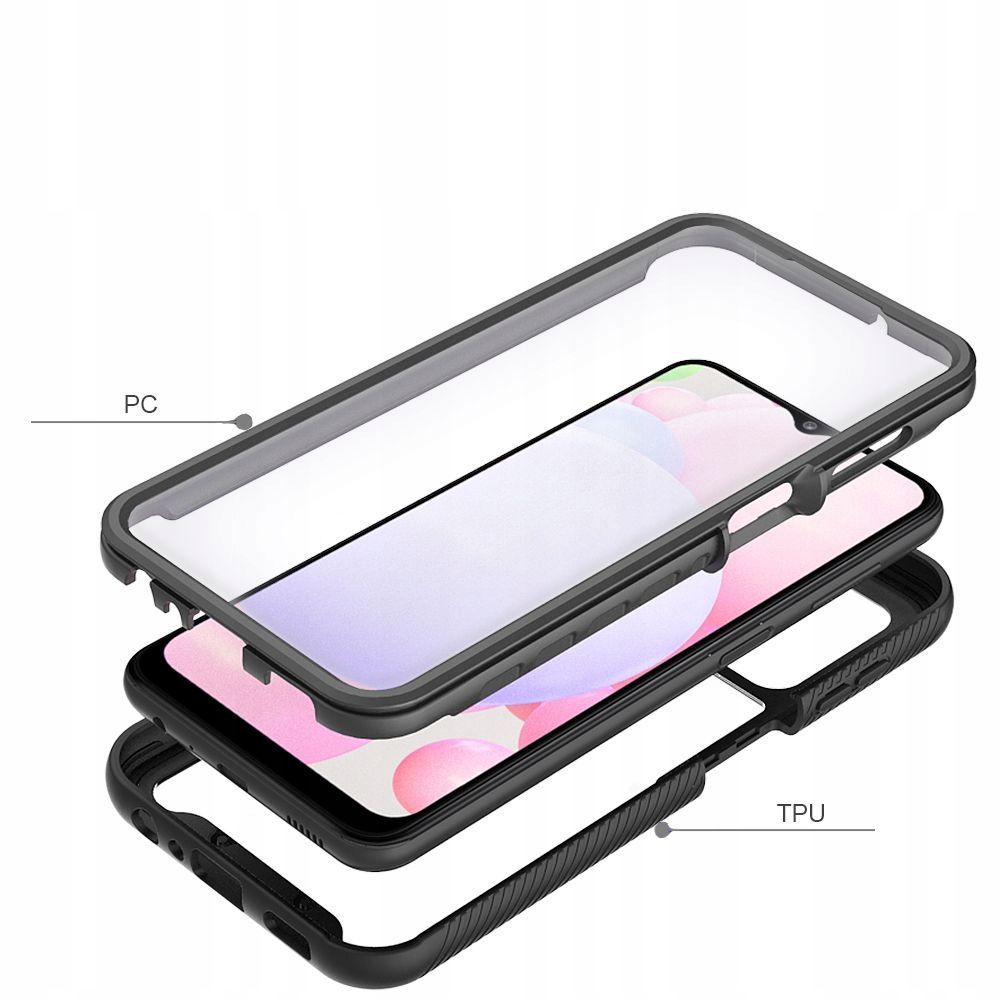 Coque Full Protection Samsung Galaxy A23, Noir