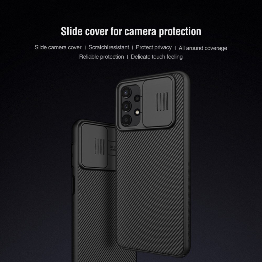 Coque CamShield Samsung Galaxy A13, Noir