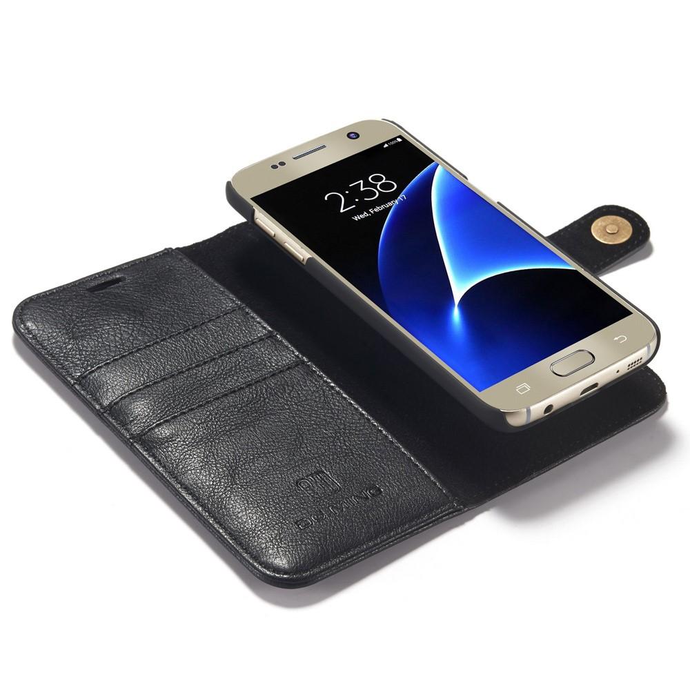 Étui portefeuille Magnet Wallet Samsung Galaxy S7, Black