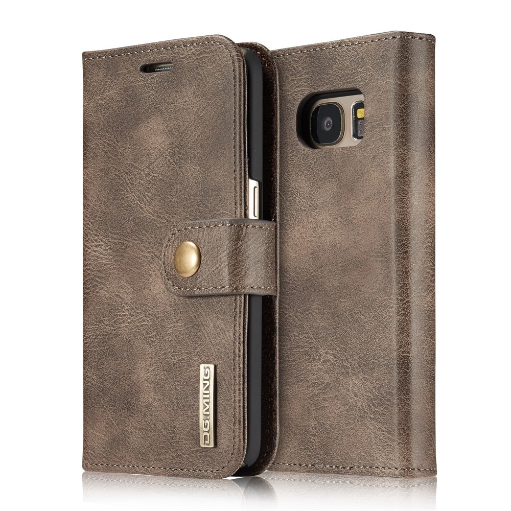 Étui portefeuille Magnet Wallet Samsung Galaxy S7, Marron