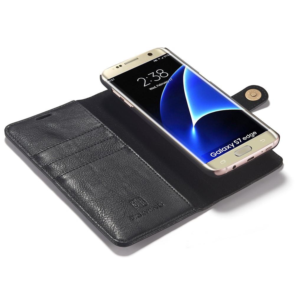 Étui portefeuille Magnet Wallet Samsung Galaxy S7 Edge Black