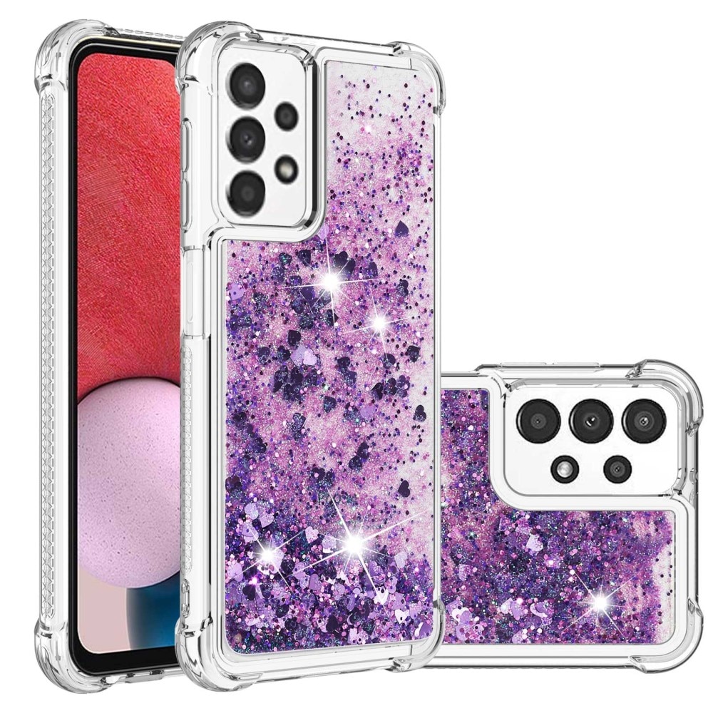 Coque Glitter Powder TPU Samsung Galaxy A13 Violet