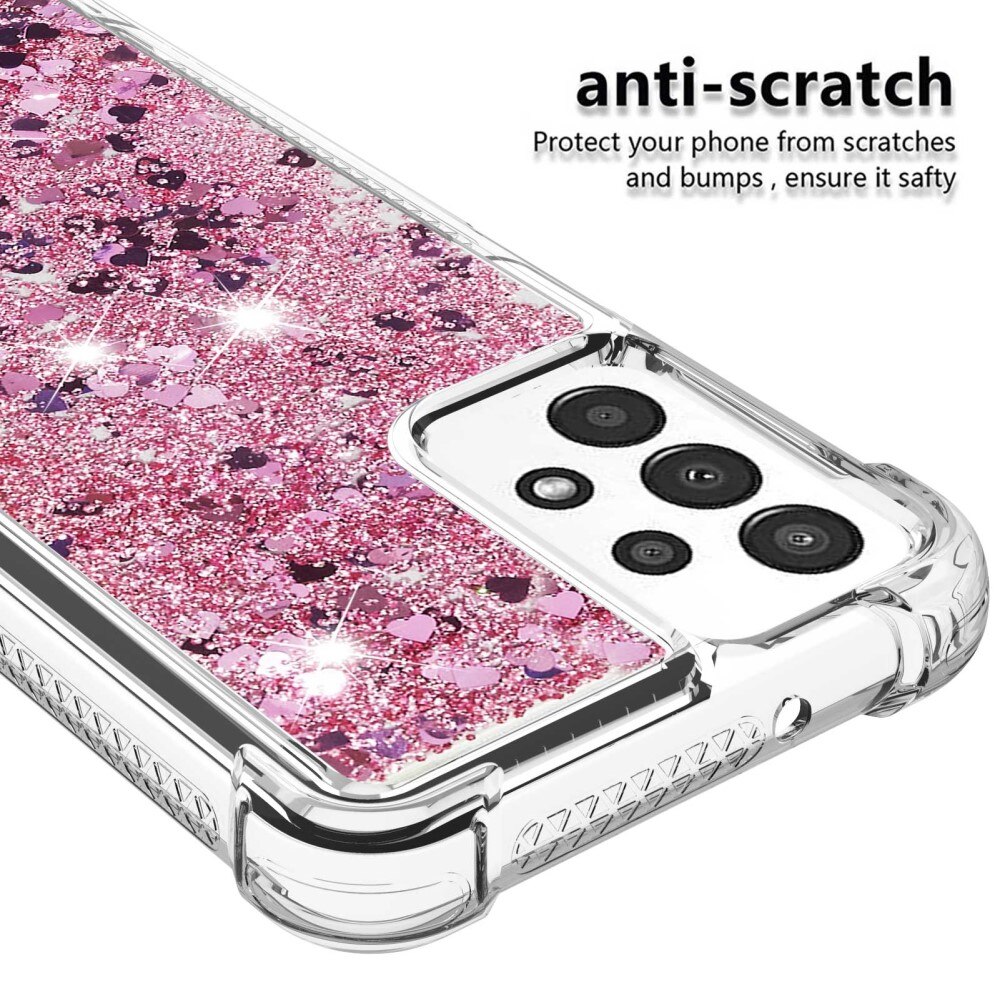 Coque Glitter Powder TPU Samsung Galaxy A13 Rose