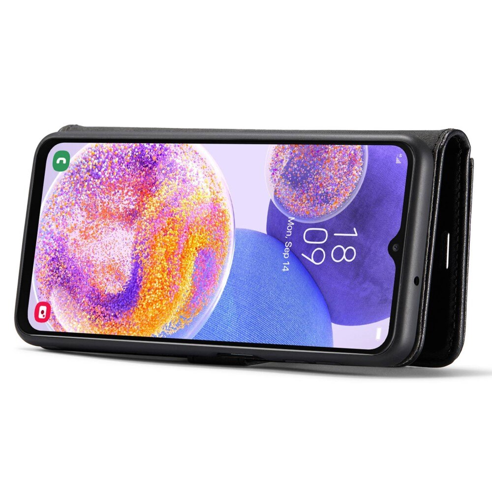 Étui portefeuille Magnet Wallet Samsung Galaxy A23, Noir