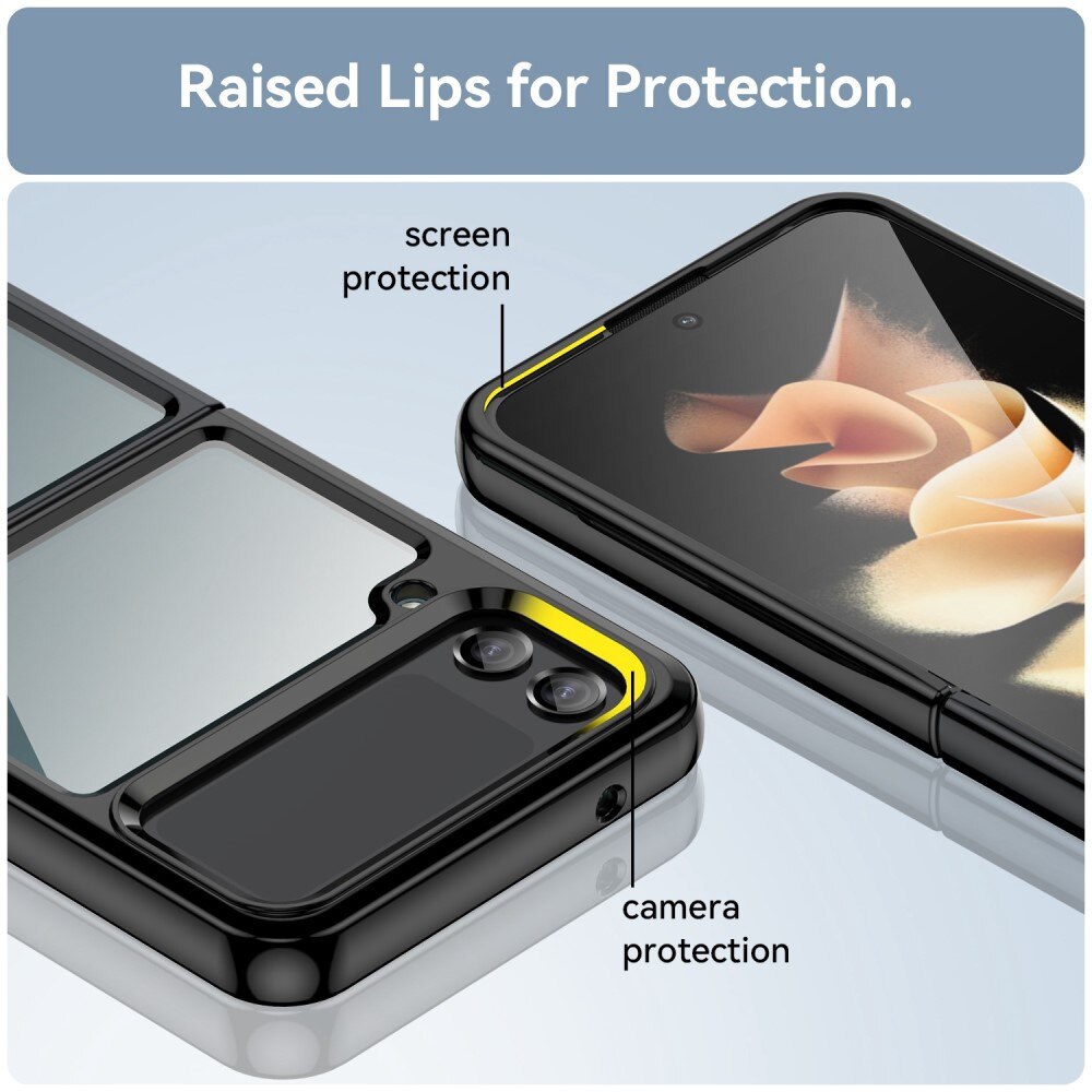 Coque hybride pour Samsung , Noir