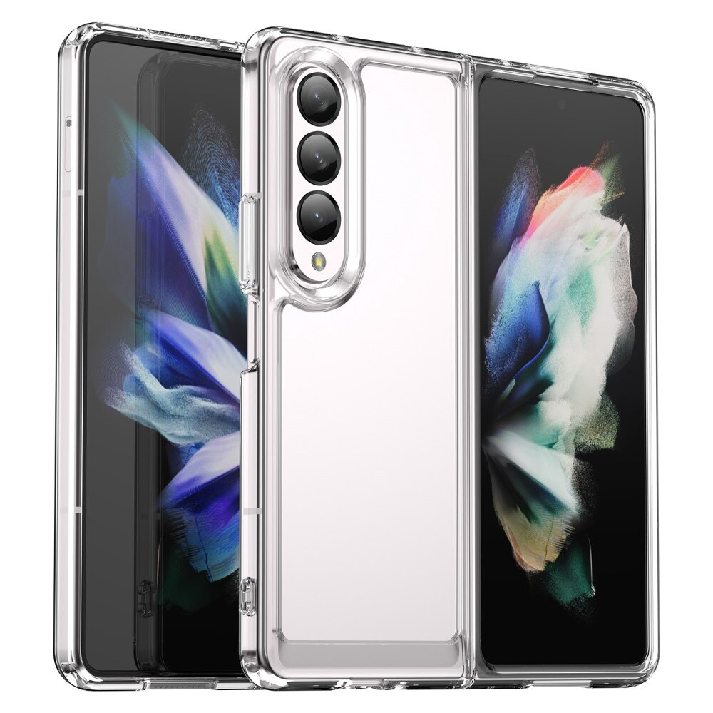 Coque hybride Crystal Hybrid pour Samsung Galaxy Z Fold 4, transparent