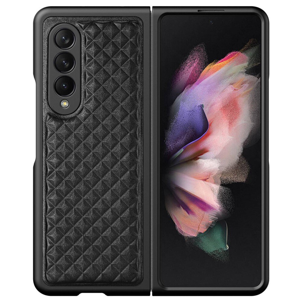 Coque Venice Leather Case Samsung Galaxy Z Fold 3 Black