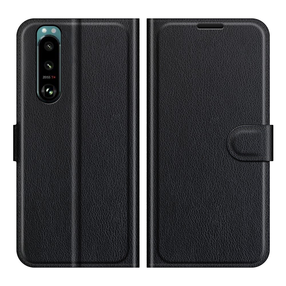 Coque portefeuille Sony Xperia 5 III Noir