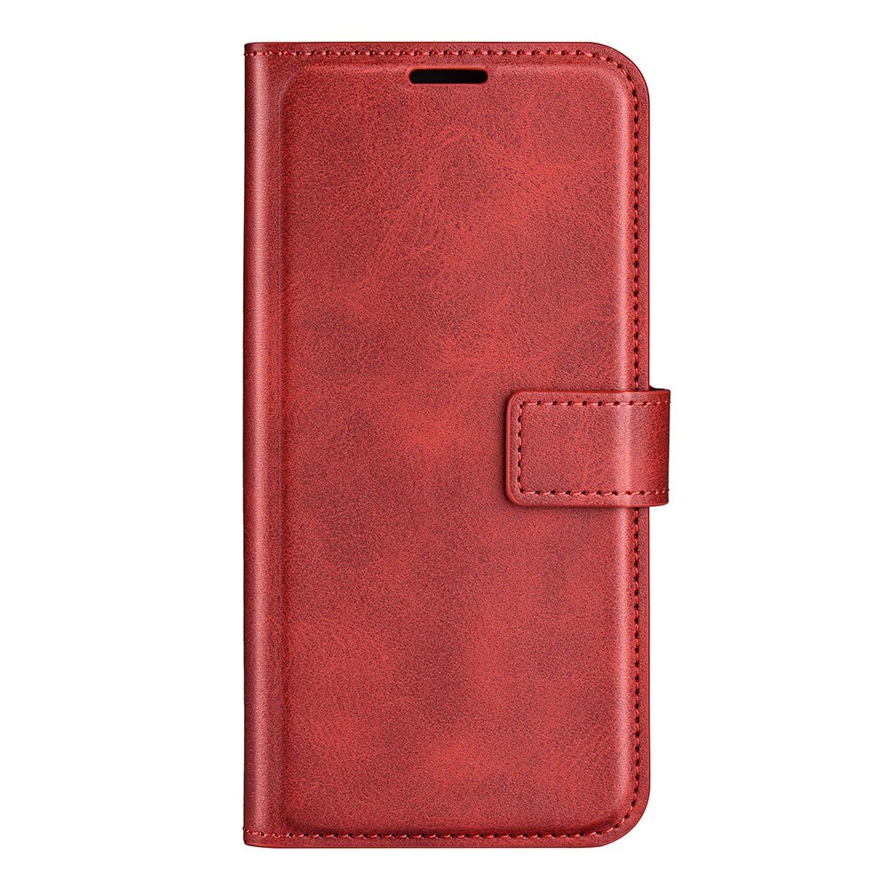 Étui portefeuille Leather Wallet Sony Xperia 1 IV Red