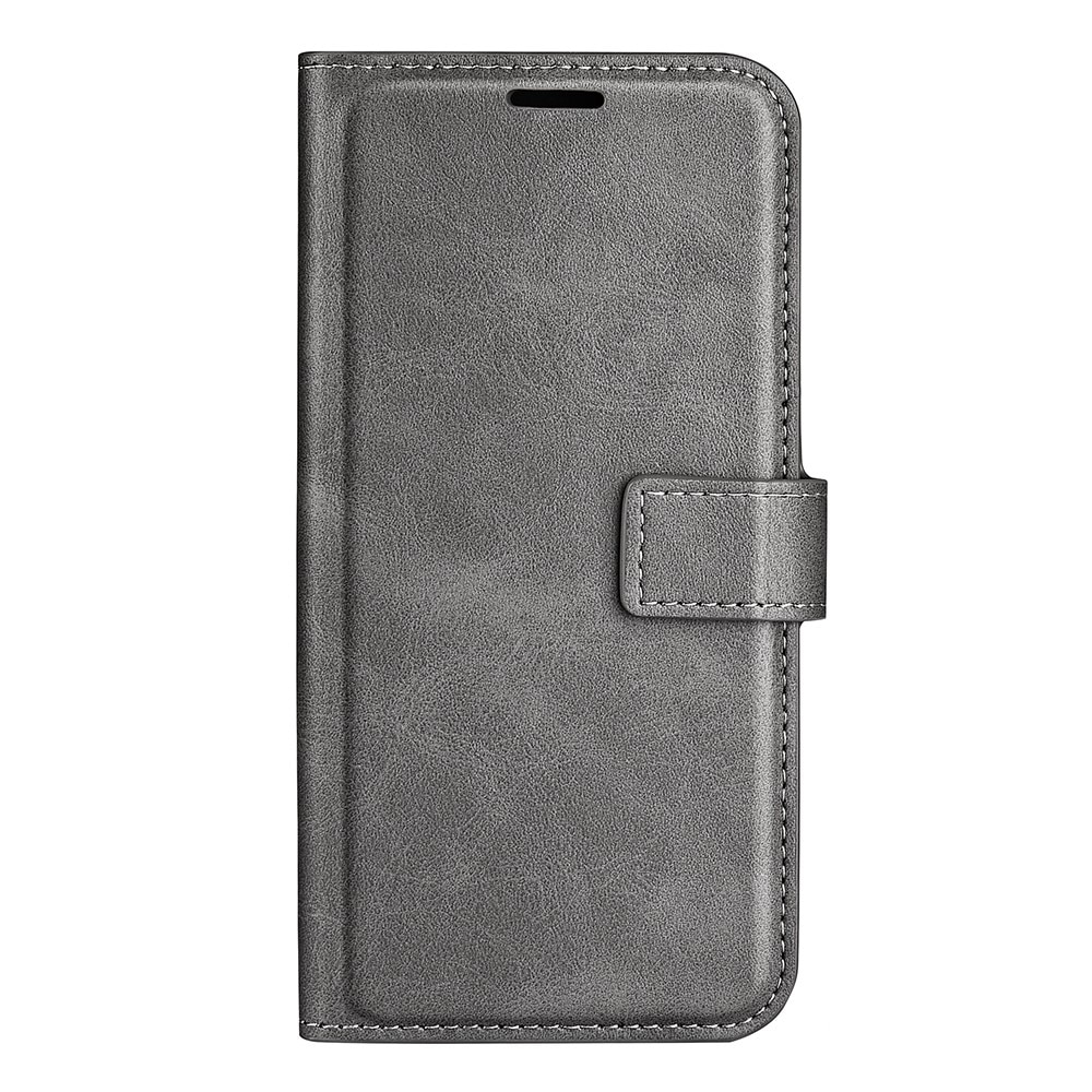 Étui portefeuille Leather Wallet Sony Xperia 10 IV Grey