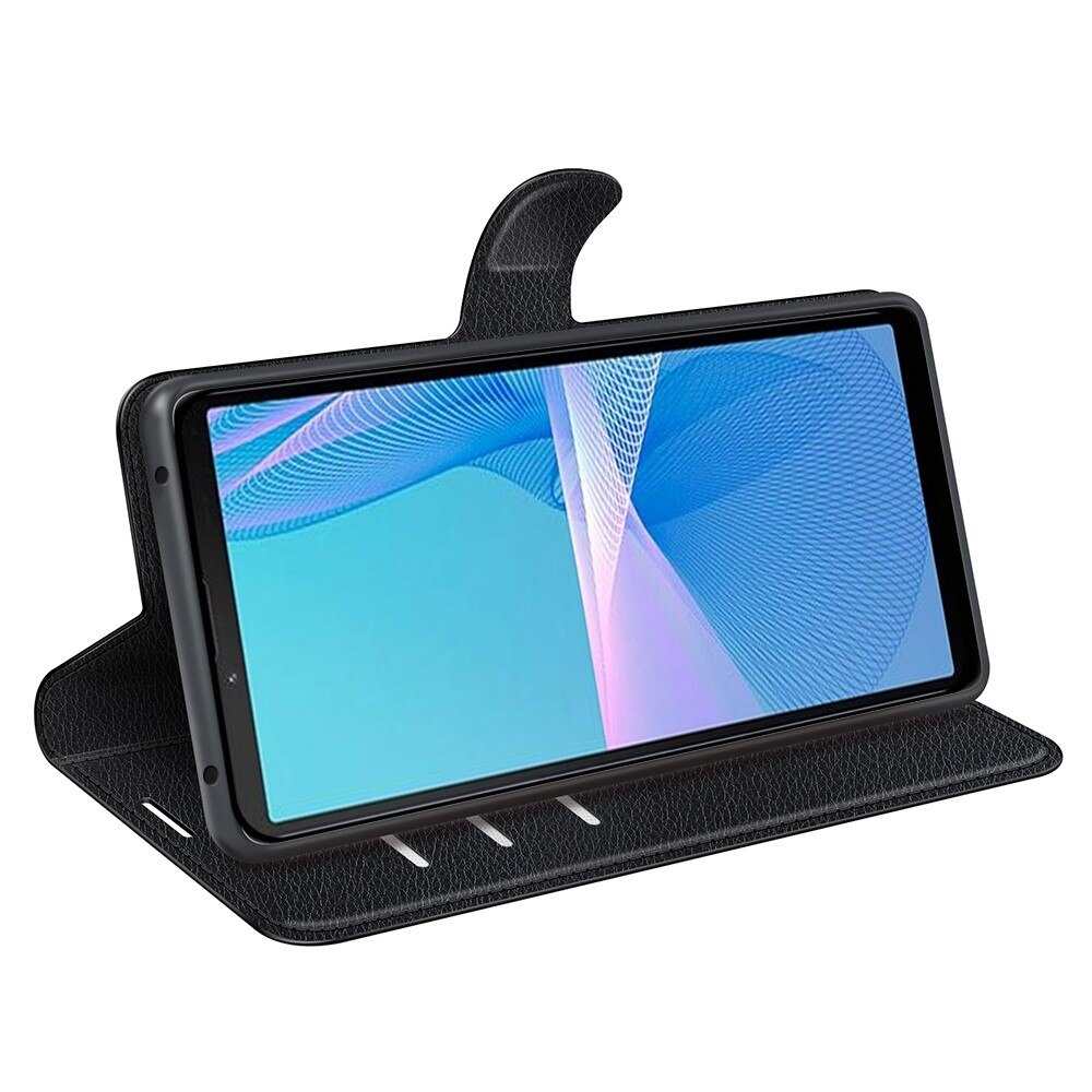 Coque portefeuille Sony Xperia 10 IV, Noir
