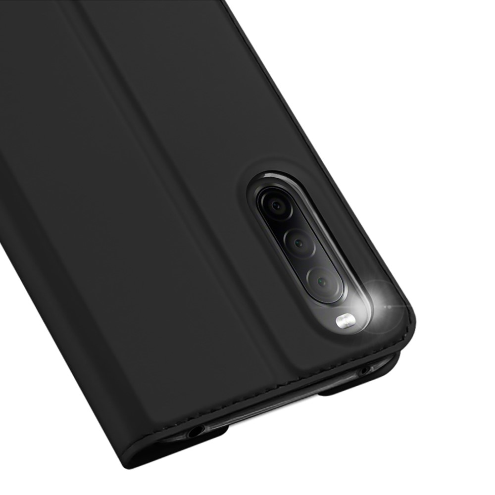 Étui portefeuille Skin Pro Series Sony Xperia 10 iV Black