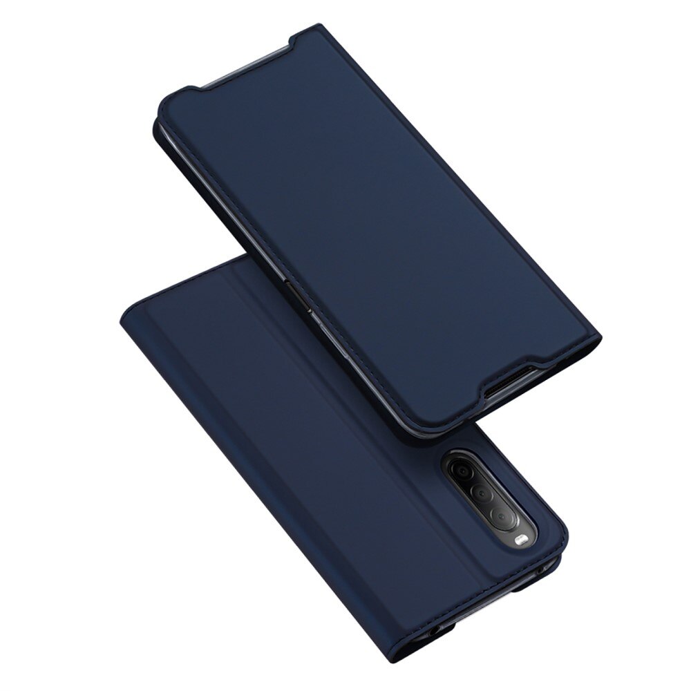 Étui portefeuille Skin Pro Series Sony Xperia 10 iV Navy