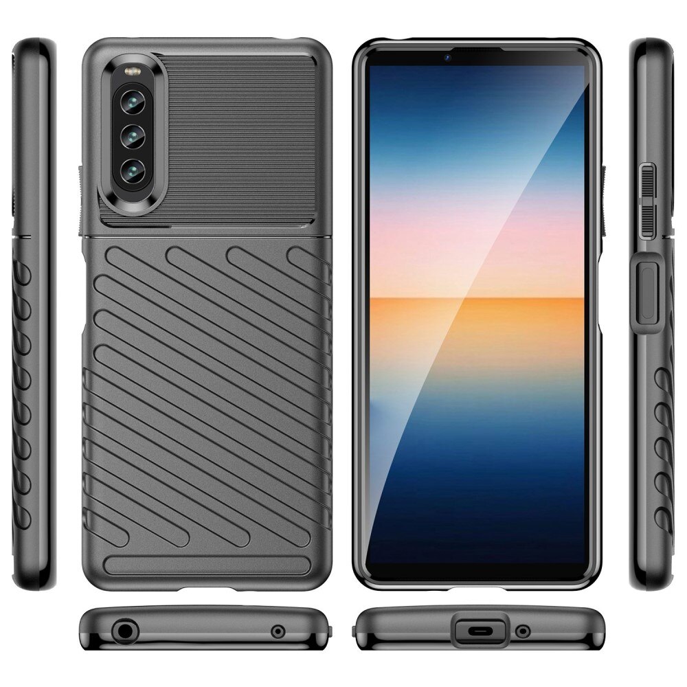 Coque Thunder TPU Sony Xperia 10 iV Black