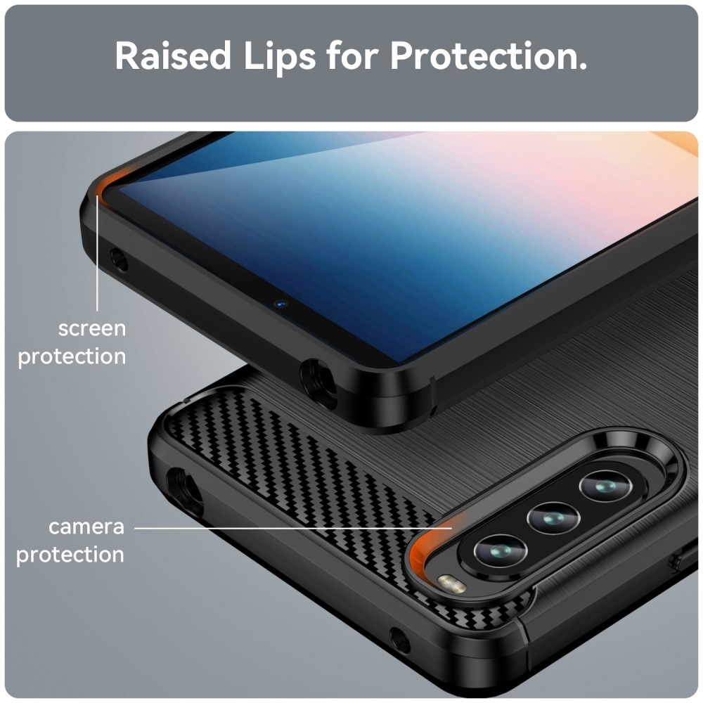Coque TPU Brushed Sony Xperia 10 IV, [FÄRG}