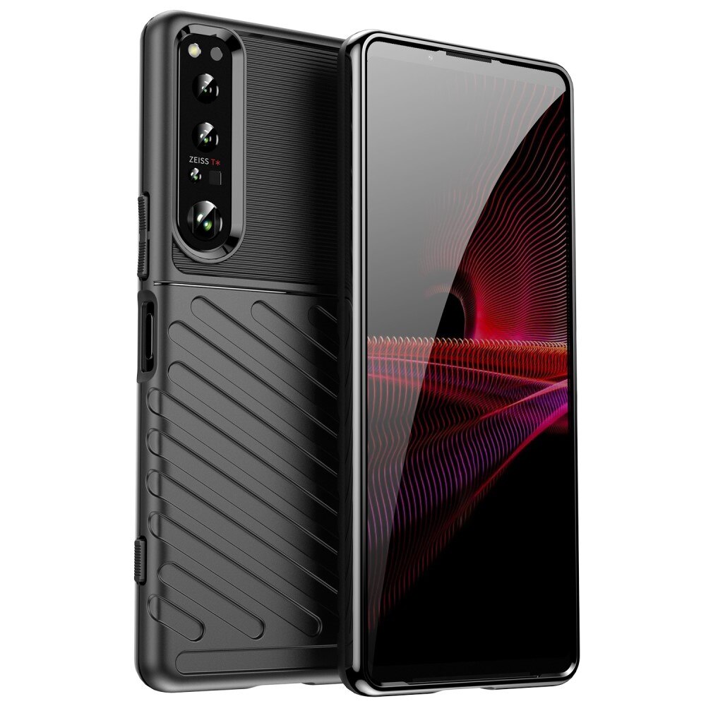 Coque Thunder TPU Sony Xperia 1 IV Black