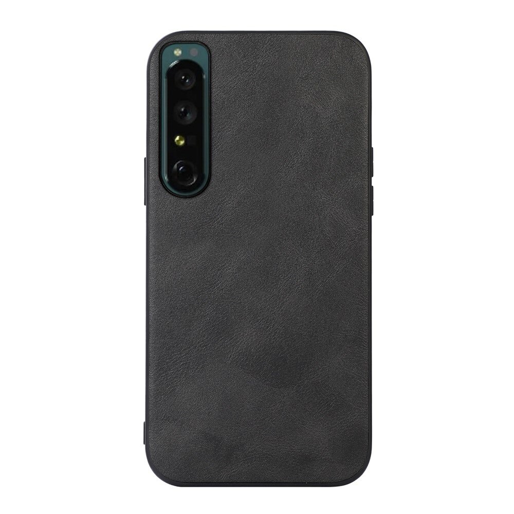 Coque en Cuir Sony Xperia 1 IV Noir