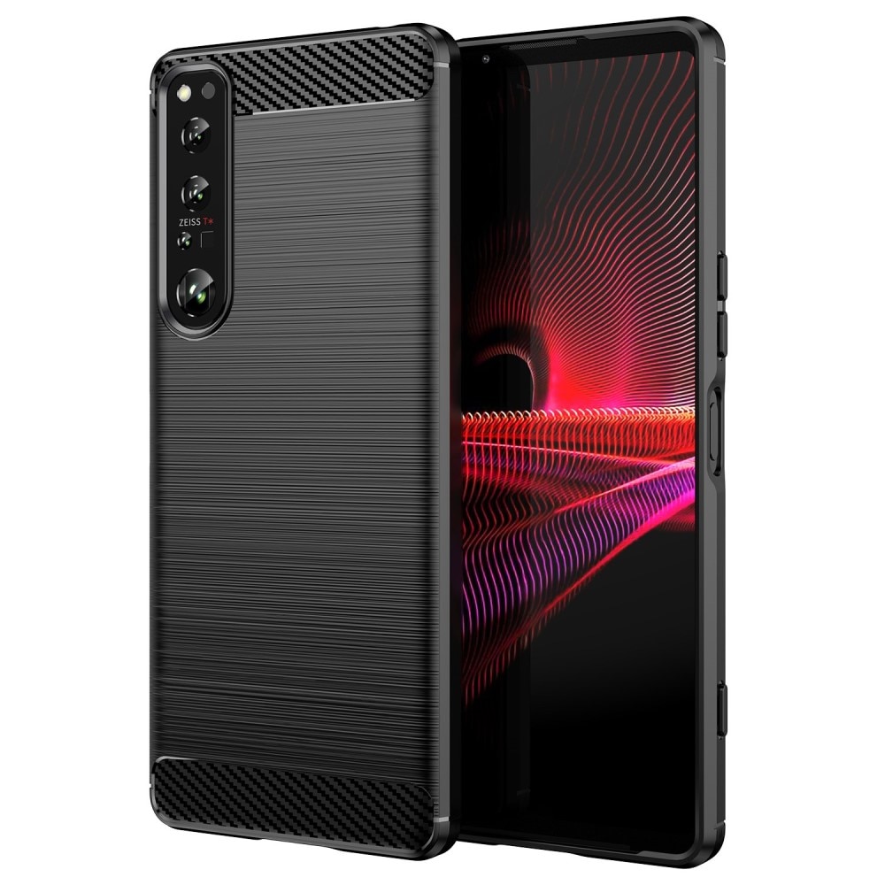 Coque Brushed TPU Case Sony Xperia 1 IV Black