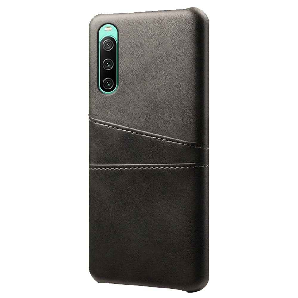 Coque Card Slots Sony Xperia 10 IV, Noir