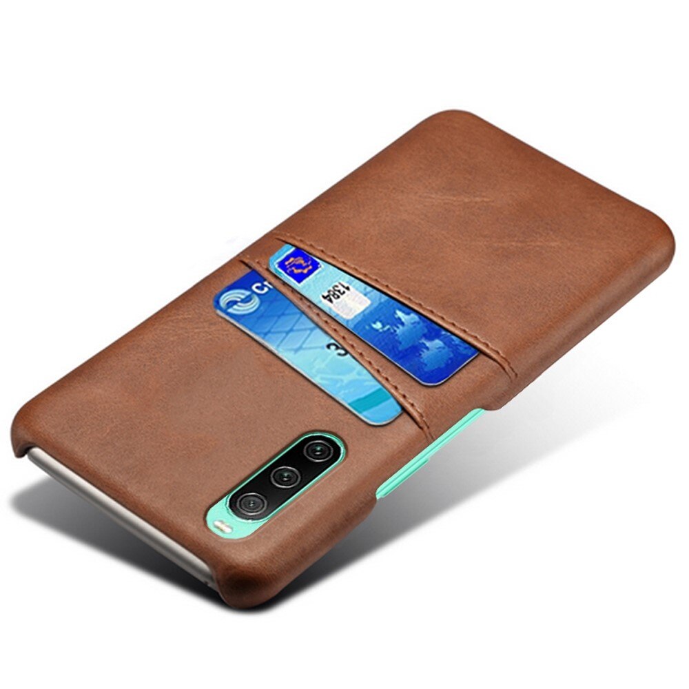 Coque Card Slots Sony Xperia 10 IV, Marron