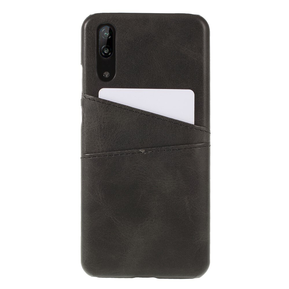 Coque Card Slots Huawei P20 Noir